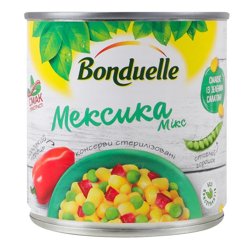 Овочева суміш Bonduelle Мексика Мікс 300г